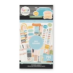 The Happy Planner - Value Pack Stickers - Wild Journey - Big